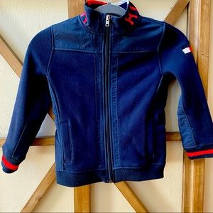 Tommy Hilfiger boys mock neck jacket, small 6/7